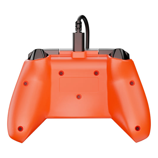 Turtle beach rematch core bedrade controller (zwart oranje, xbox serie x|s, xbox one, pc)