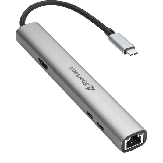 Sharkoon officepal combo adapter dockingstation (grijs)