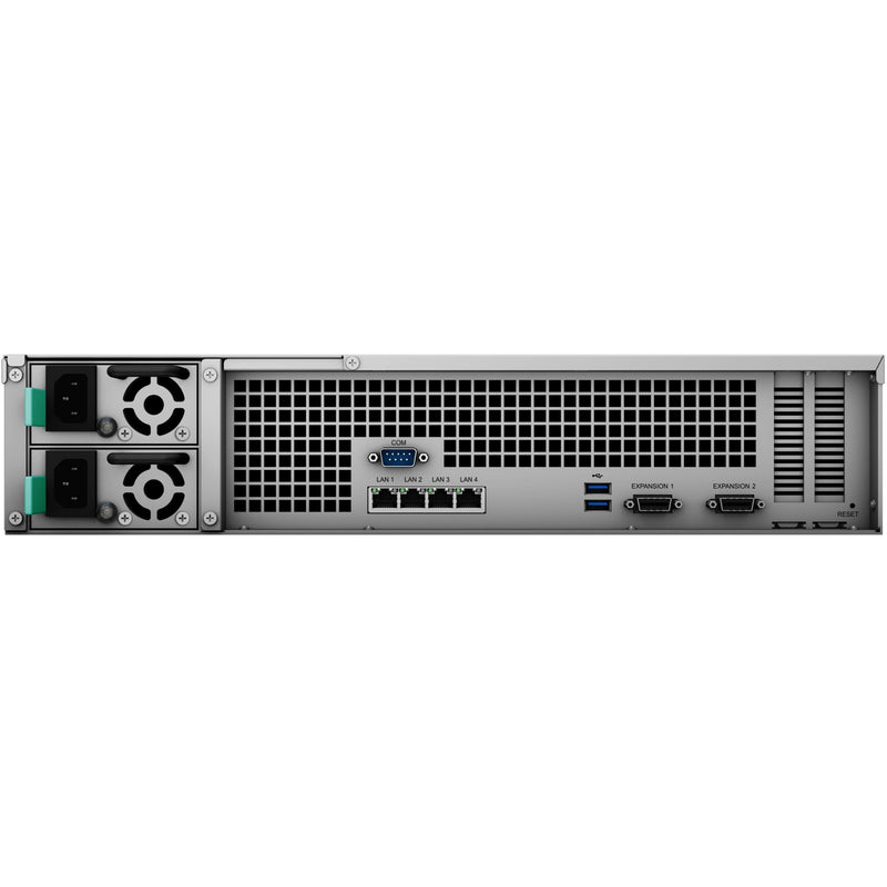 Afbeelding laden in galerijviewer, Synology rackstation rs3621rpxs nas (zwart grijs, 4x lan, usb 3.0)
