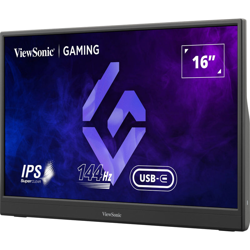 Afbeelding laden in galerijviewer, Viewsonic vx1654 draagbare gaming monitor 16 (zwart, 1x micro-hdmi, usb-c, sound, 144 hz)
