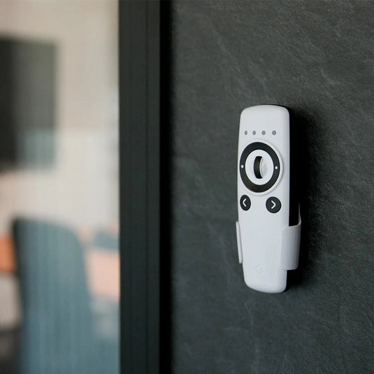 Shelly blu remote control zb wit - slimme zigbee en bluetooth afstandsbediening met scroll wiel