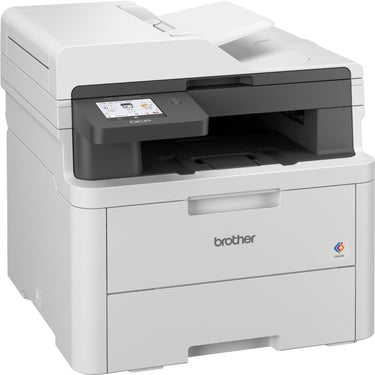 Multifunctionele printer brother dcp-l3560cdw wit print, kopiëren, scan, faxen