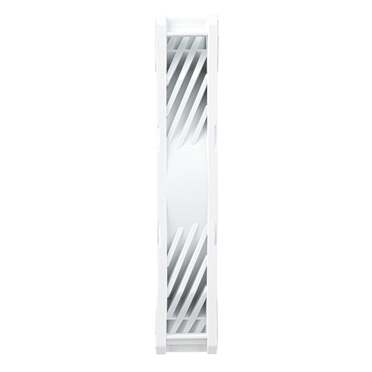 Silverstone shark force 140 argb case fan (wit, 140 x 140 x 25 mm, pwm, 4-1 pin argb (5v led))