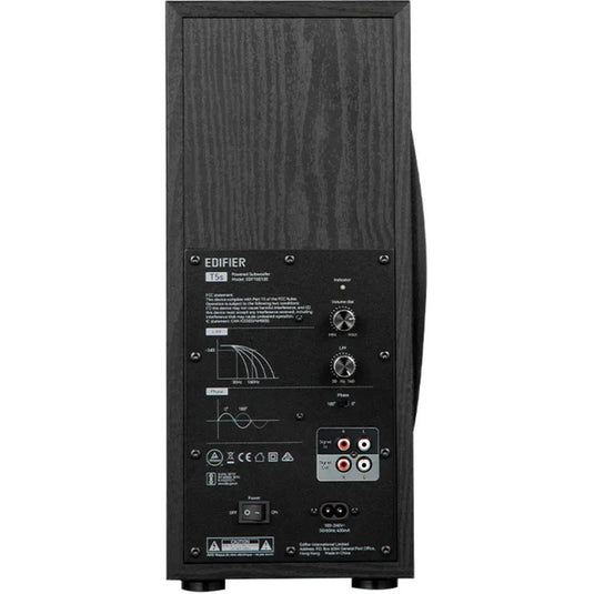 Edifier t5s actieve subwoofer luidspreker (zwart)