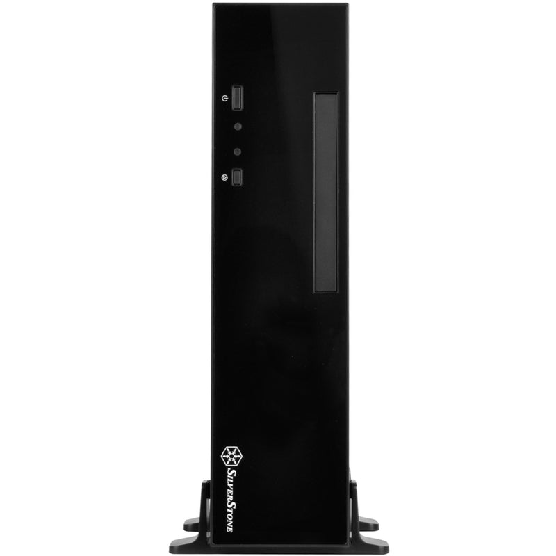 Afbeelding laden in galerijviewer, Silverstone sst-ml09b htpc behuizing (zwart | 2x usb-a)
