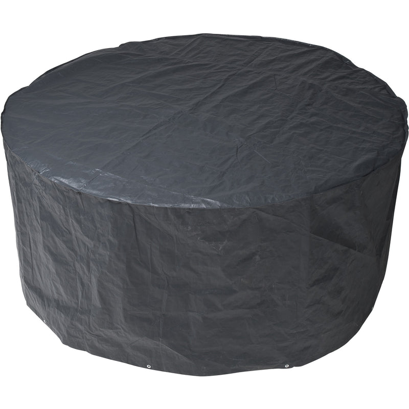 Afbeelding laden in galerijviewer, Nature tuinmeubelafdekhoes voor ronde tafel en stoelen afdekking (grijs, 6030601)
