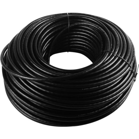 Goobay cat.6 netwerkkabel (zwart, 100 meter, u utp, outdoor)