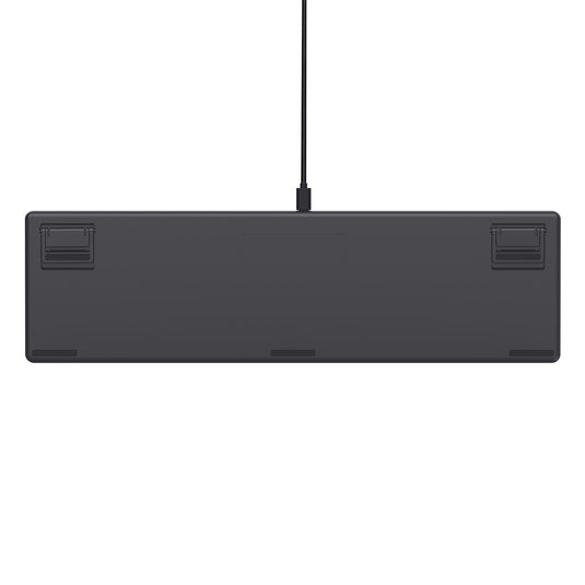 Trust gxt 871 zora mechanisch gaming toetsenbord (zwart, us lay-out (qwerty), huano red, 100%, rgb)