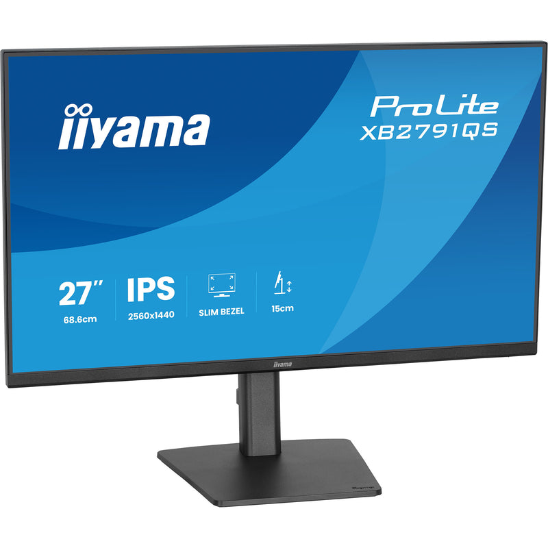 Afbeelding laden in galerijviewer, Iiyama prolite xb2791qs-b1 27 monitor (zwart (mat), hdmi, displayport, audio)
