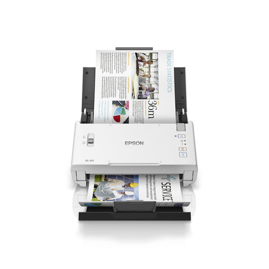 Epson workforce ds-410 feedscanner (wit zwart, usb 2.0)
