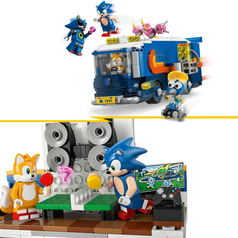 Afbeelding laden in galerijviewer, Lego sonic the hedgehog - team sonic commandotruck constructiespeelgoed (77006)
