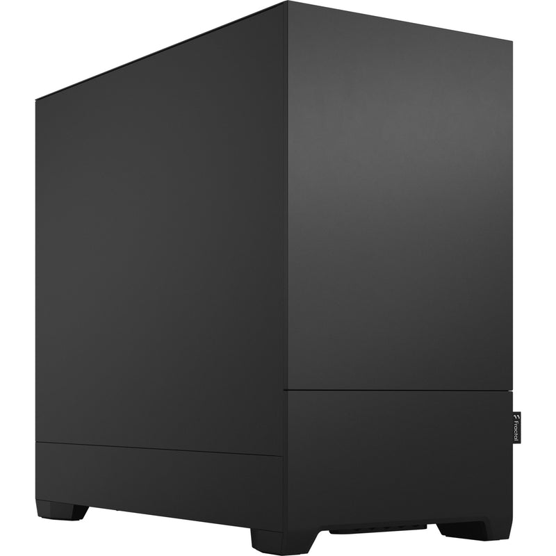 Afbeelding laden in galerijviewer, Fractal design pop mini silent black solid midi tower behuizing (zwart | 2x usb-a)
