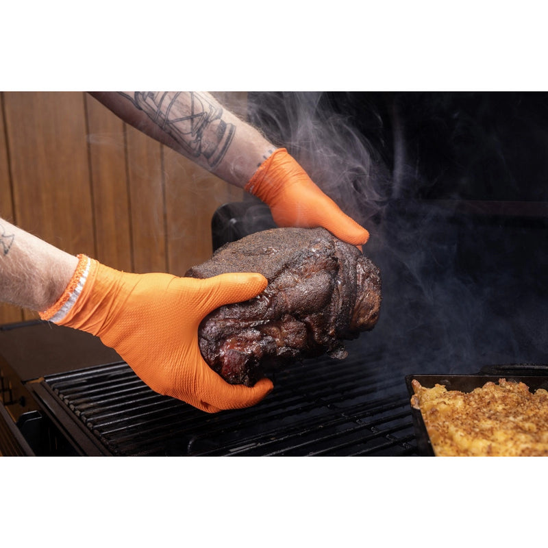Afbeelding laden in galerijviewer, Traeger bbq prep serve gloves handschoen (oranje)
