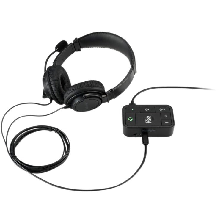 Afbeelding laden in galerijviewer, Kensington universal 3-in-1 pro audio headset switch (bluetooth, usb, 3,5mm audio)
