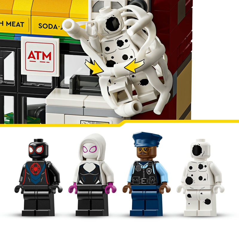 Afbeelding laden in galerijviewer, Lego marvel super heroes - spider-verse: miles morales vs. de spot constructiespeelgoed (76311)
