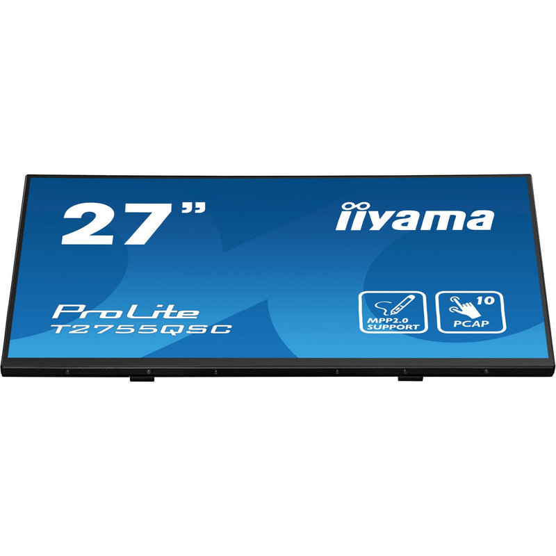 Afbeelding laden in galerijviewer, Iiyama prolite t2755qsc-b1 27 touchscreen monitor (zwart, 1x displayport, 1x hdmi, 2x usb-a)
