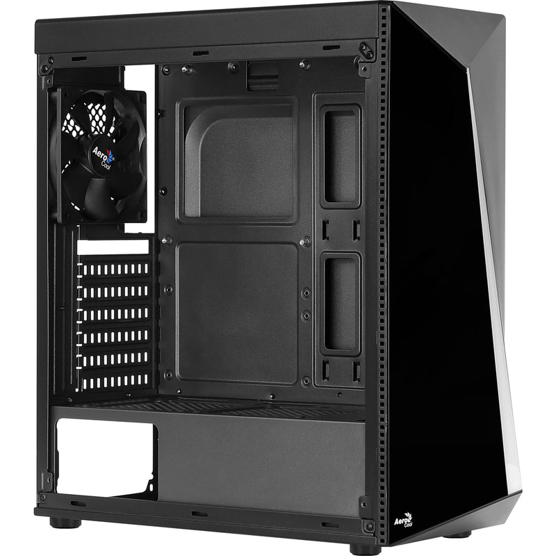 Afbeelding laden in galerijviewer, Aerocool shard midi tower behuizing (zwart | 3x usb-a | rgb | window)
