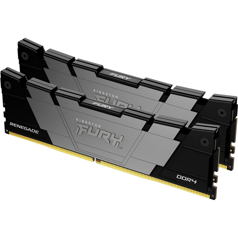 Afbeelding laden in galerijviewer, Kingston fury renegade 32 gb ddr4-4000 (2x 16 gb) werkgeheugen (zwart, kf440c19rb12k2 32, xmp 2.0)
