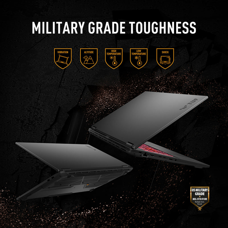 Afbeelding laden in galerijviewer, Asus tuf gaming a18 fa808up-s8011w 18 gaming laptop (zwart grijs | r7 260 | rtx 5070 | 16 gb | 1 tb ssd)
