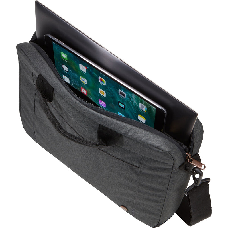 Afbeelding laden in galerijviewer, Case logic era 14 laptop attaché eraa-114-obsidian laptoptas (donkergrijs)

