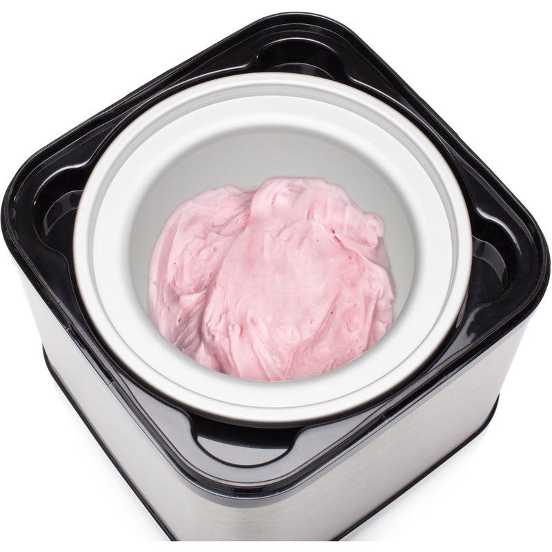 Afbeelding laden in galerijviewer, Princess 282605 ice cream maker ijsmachine (roestvrij staal zwart, 1,5 liter)
