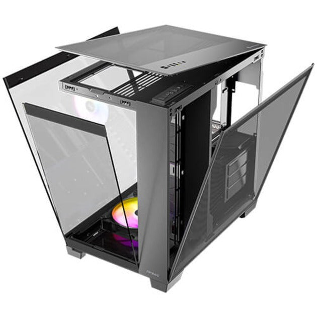 Afbeelding laden in galerijviewer, Antec c8 argb midi tower behuizing (zwart | 2x usb-a | 1x usb-c | tempered glass)
