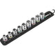 Wera belt b 4 zyklop doppen set dopsleutel (zwart zilver, 9-delig, met 3 8 -aandrijving)