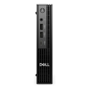 Dell pro micro+ qbm1250 u7-265 16 512 (dfvjp) pc-systeem (zwart | core ultra 7-265 | intel graphics | 16 gb | 512 gb ssd)