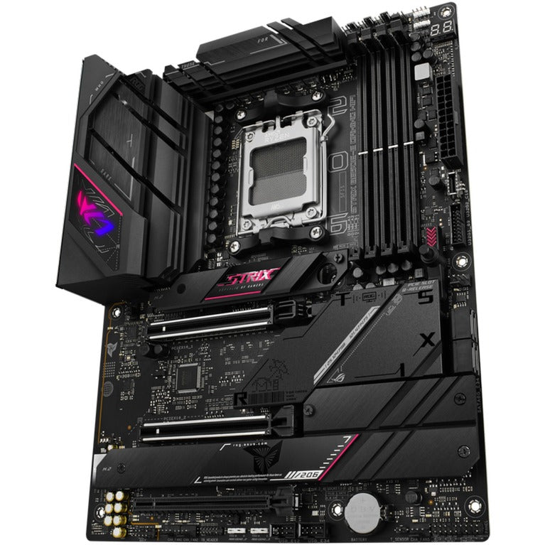 Afbeelding laden in galerijviewer, Asus rog strix b650e-e gaming wifi socket am5 moederbord (zwart, raid, 2.5 gb-lan, wi-fi 6e, bt, sound, atx)
