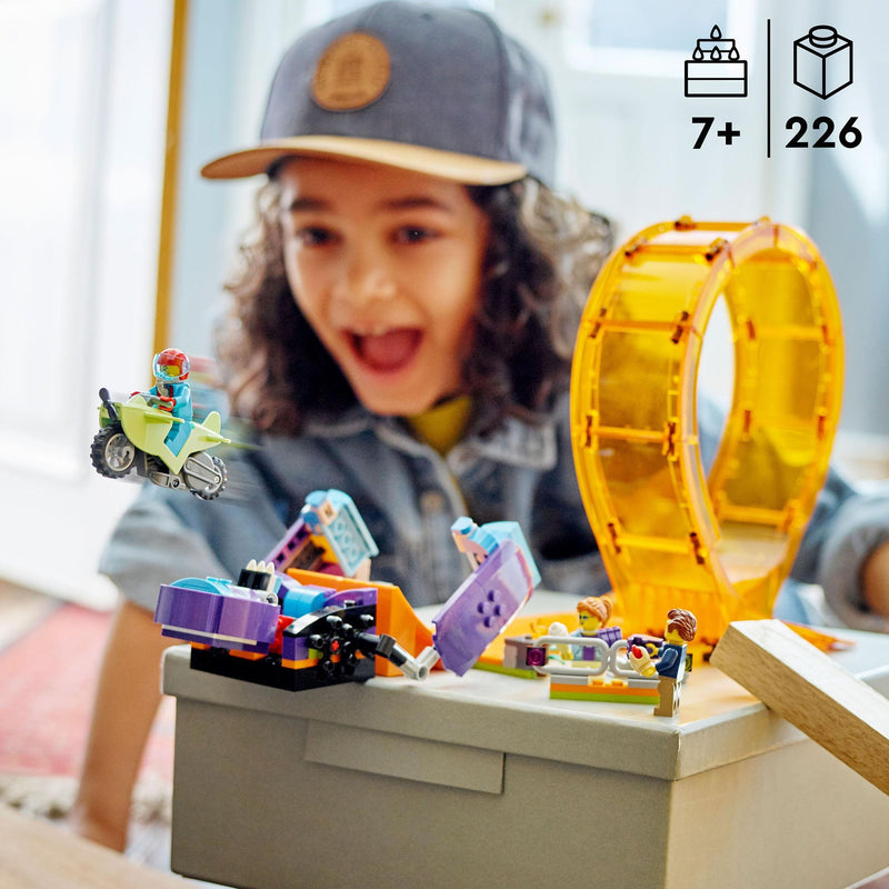 Afbeelding laden in galerijviewer, Lego city - chimpansee stuntlooping constructiespeelgoed (60338)
