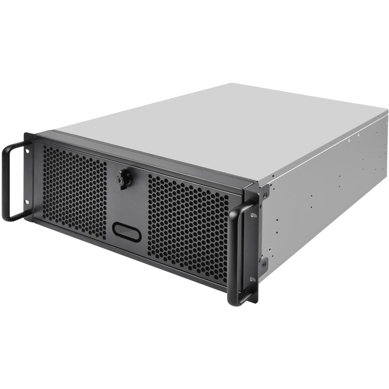Afbeelding laden in galerijviewer, Silverstone rm400 rack behuizing (zwart | 2x usb-a 3.2 (5 gbit s))
