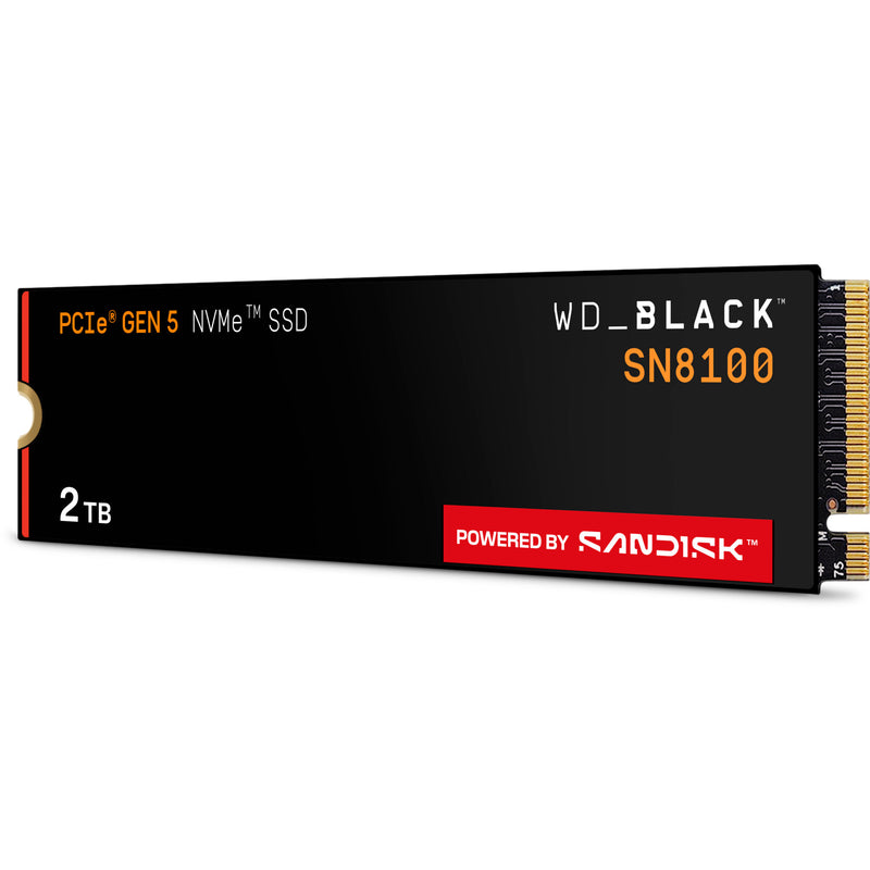 Afbeelding laden in galerijviewer, Wd black sn8100 2 tb ssd (pcie 5.0 x4, nvme 2.0, m.2 2280)
