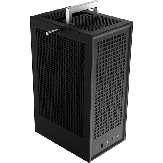Hyte revolt 3 midi tower behuizing (zwart | 2x usb-a | 1x usb-c)