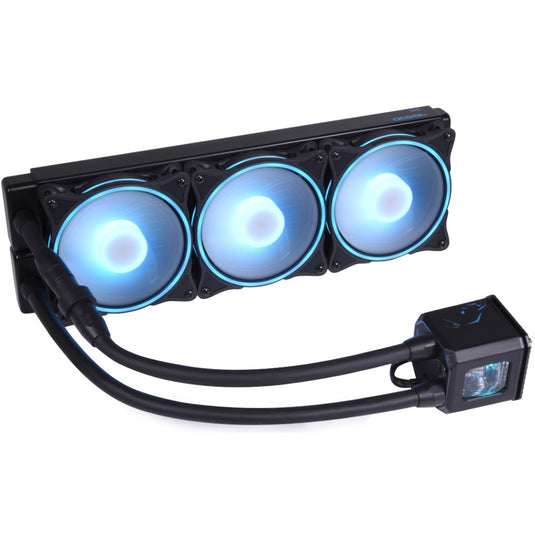 Alphacool eisbaer 360 aurora hpe waterkoeling (zwart)