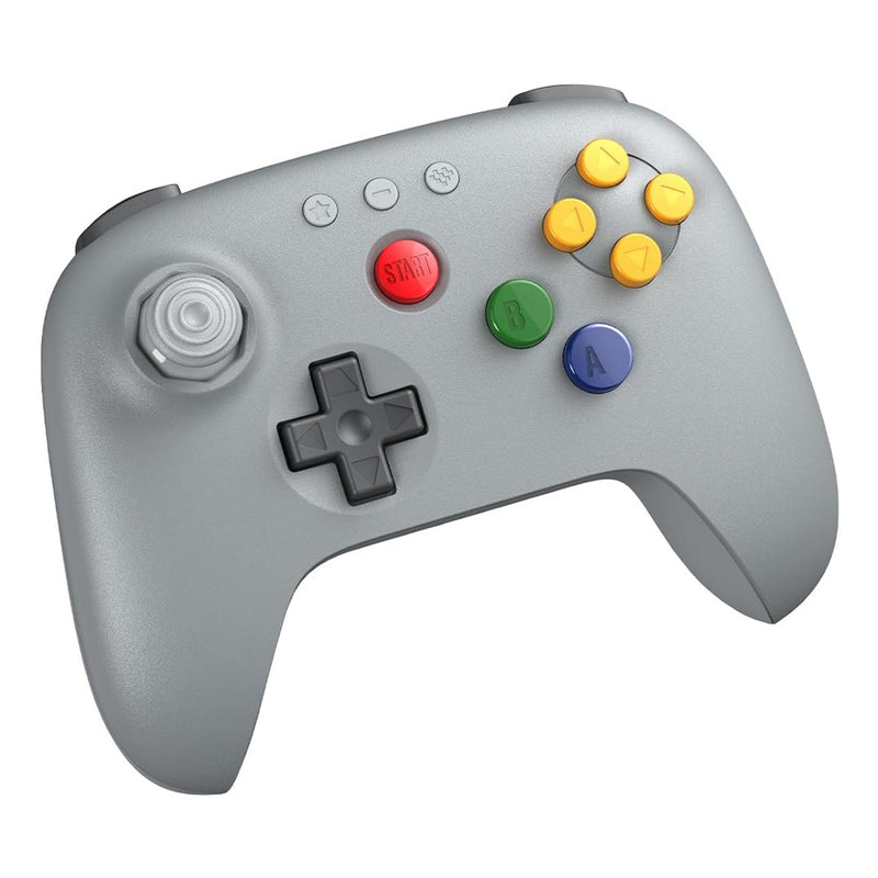 Afbeelding laden in galerijviewer, 8bitdo 64 bluetooth controller (grijs, bluetooth 5.0 usb, switch, switch 2, pc, android)
