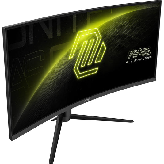 Msi mag 342cqr e2 34 curved ultrawide gaming monitor (zwart, 2x hdmi, displayport, 180 hz)