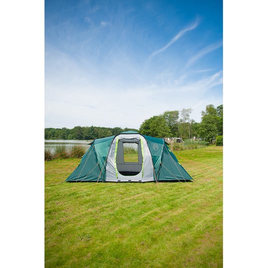 Coleman spruce falls 4 tent (donkergroen lichtgrijs)