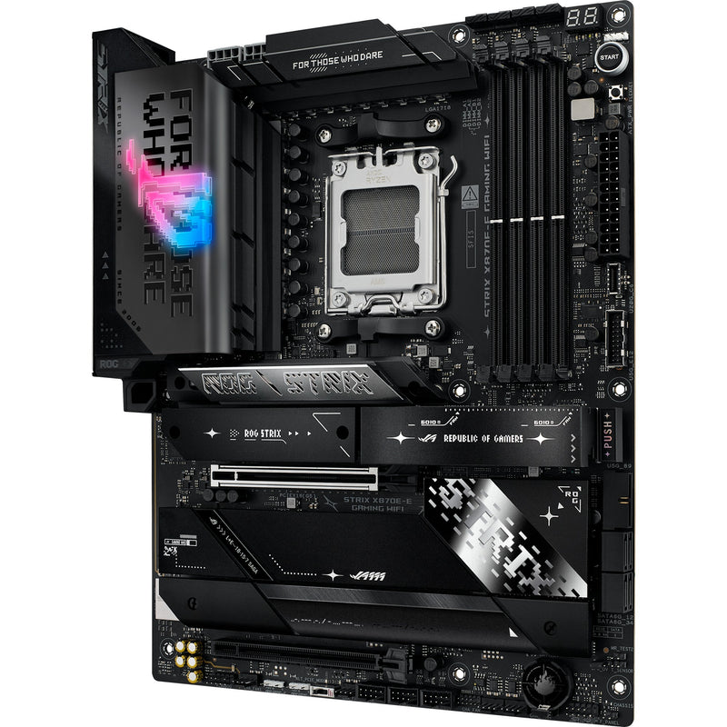 Afbeelding laden in galerijviewer, Asus rog strix x870e-e gaming wifi socket am5 moederbord (5gb-lan, wi-fi 7, bt, sound, atx)
