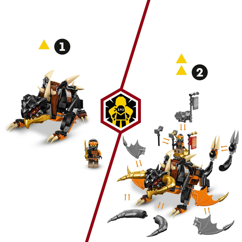 Afbeelding laden in galerijviewer, Lego ninjago - cole's aardedraak evo constructiespeelgoed (71782)
