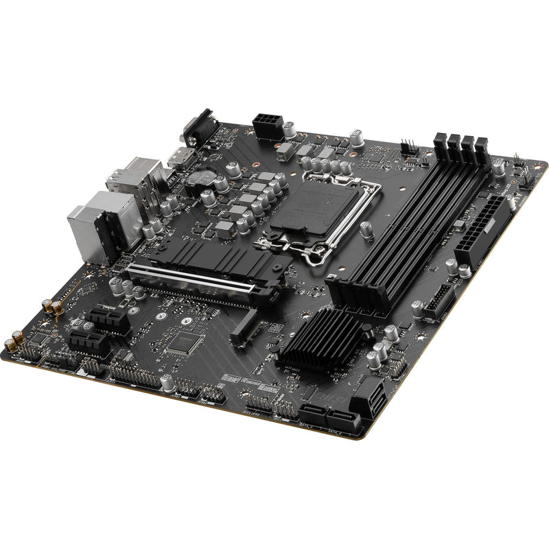 Afbeelding laden in galerijviewer, Msi pro b760m-p socket 1700 moederbord (zwart, raid, gb-lan, sound, µatx)
