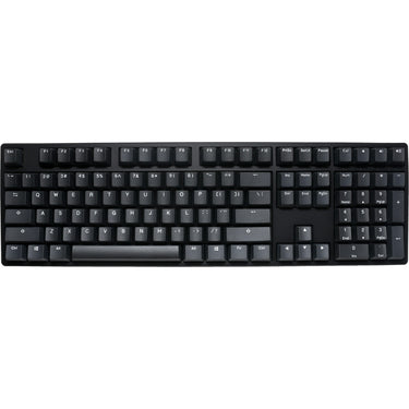 Ducky origin phantom black, toetsenbord (zwart, us lay-out, cherry mx red, hot swap, pbt double-shot keycaps)