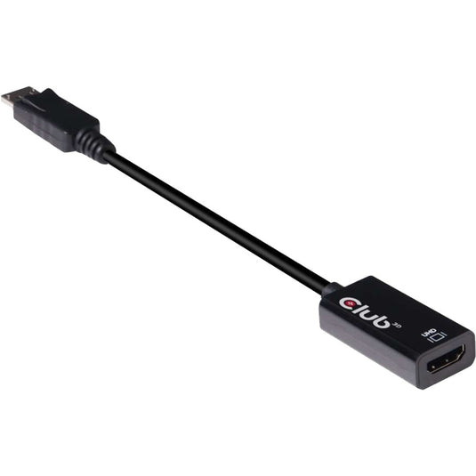 Club 3d displayport 1.4 naar hdmi 2.0b hdr actieve adapter (zwart)