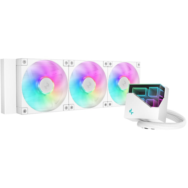 Afbeelding laden in galerijviewer, Deepcool lt360 argb waterkoeling (wit, 4-pins pwm fan-connector)
