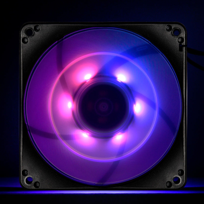 Afbeelding laden in galerijviewer, Silverstone sst-fw124-argb 120x120x15 case fan (zwart, 120 x 120 x 15 mm, pwm)
