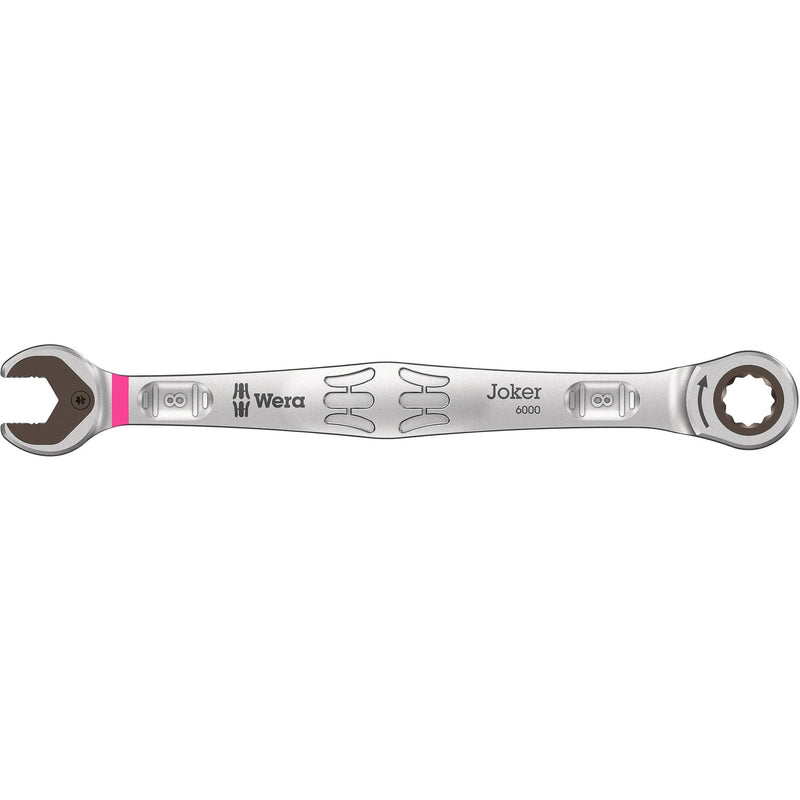 Afbeelding laden in galerijviewer, Wera 9631 magneetstrip 6000 joker 2 steek-ringratelsleutelset moersleutel (5‑delig)
