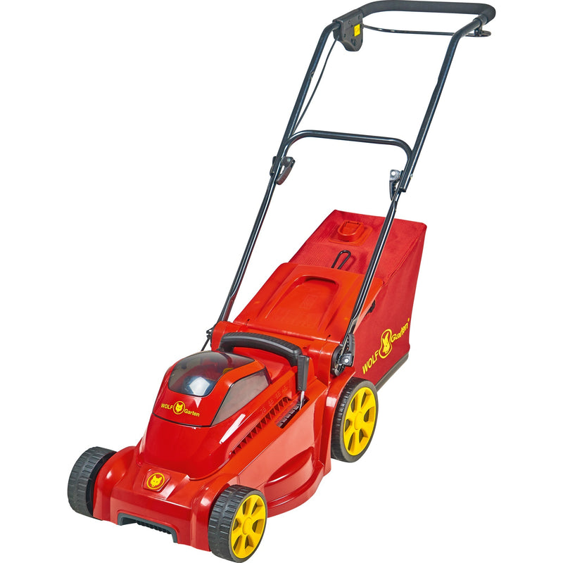 Afbeelding laden in galerijviewer, Wolf-garten lycos 40 370 m 40 li-ion power accu grasmaaier (rood, accu inbegrepen)
