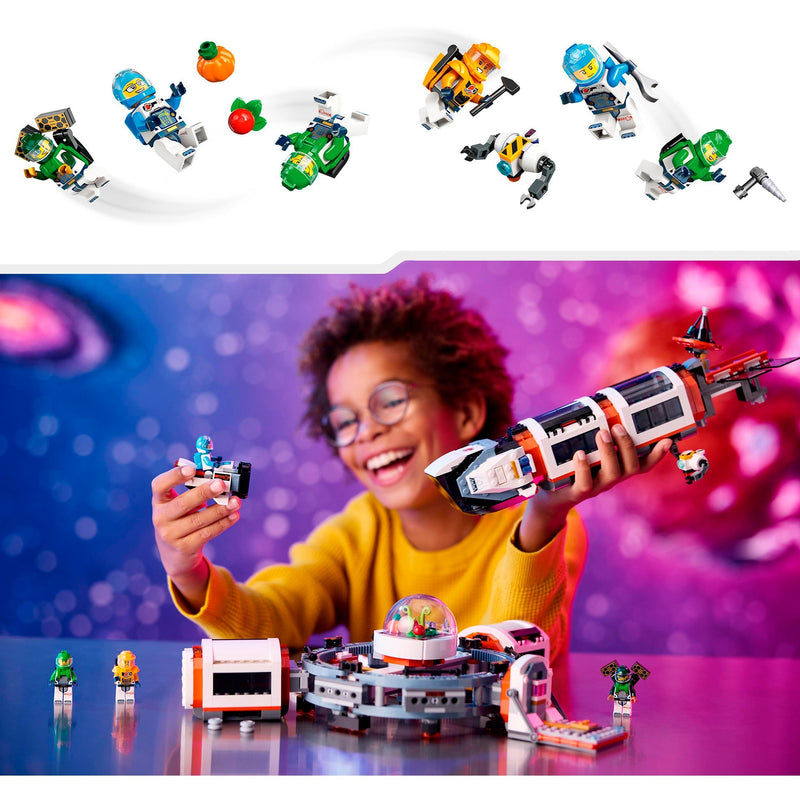 Afbeelding laden in galerijviewer, Lego city - modulair ruimtestation constructiespeelgoed (60433)
