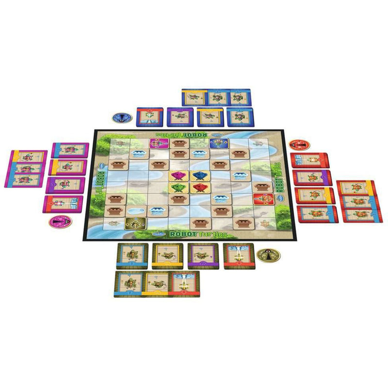 Afbeelding laden in galerijviewer, Think fun thinkfun robot turtles bordspel (nederlands, 2 - 5 spelers, 10 - 30 minuten, vanaf 4 jaar)
