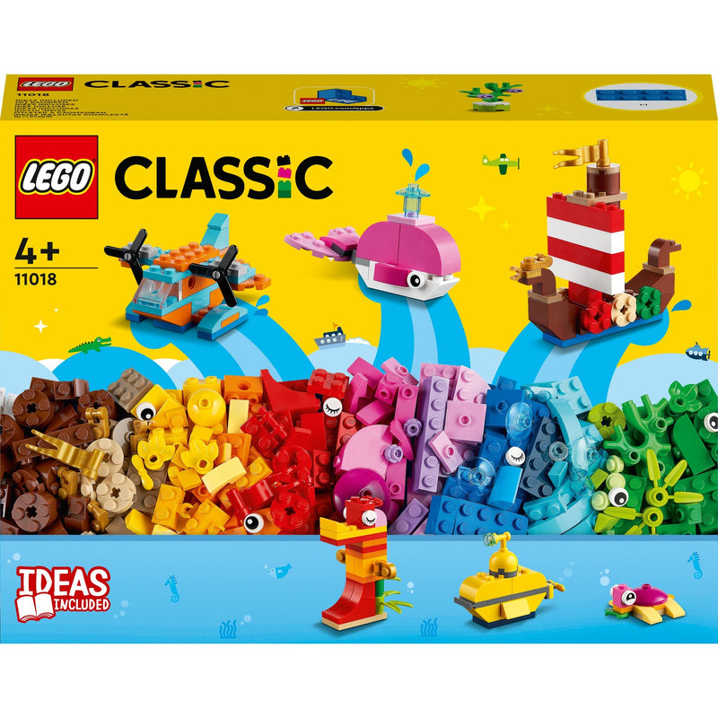 Afbeelding laden in galerijviewer, Lego classic - creatief zeeplezier constructiespeelgoed (11018)
