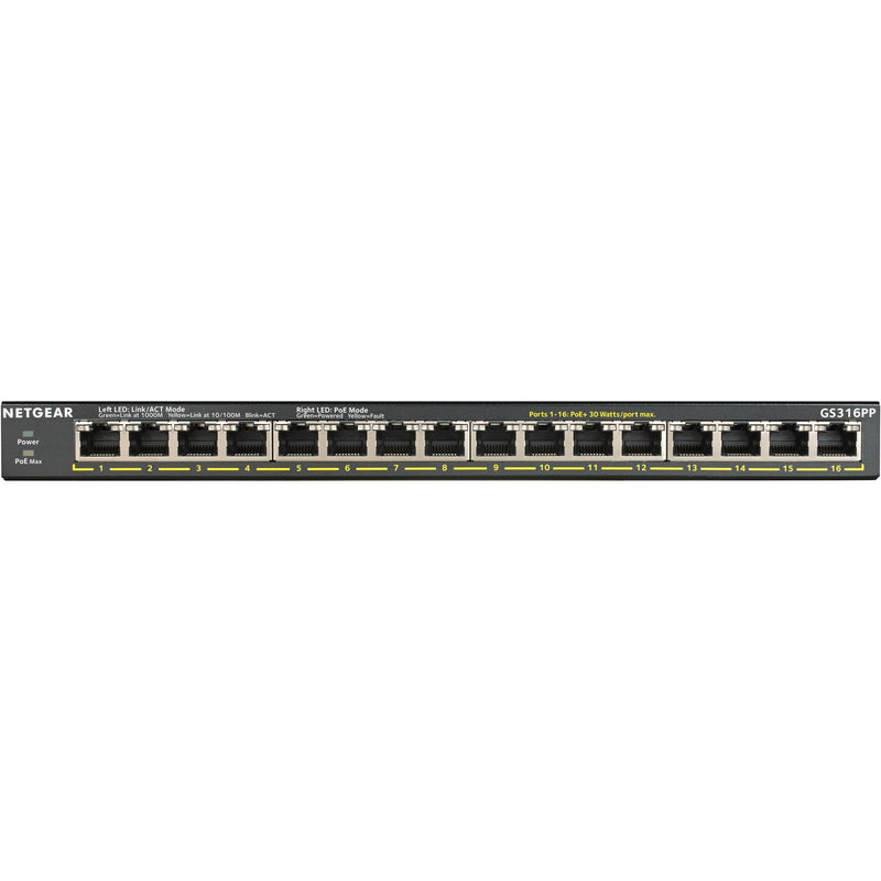 Afbeelding laden in galerijviewer, Netgear gs316pp switch
